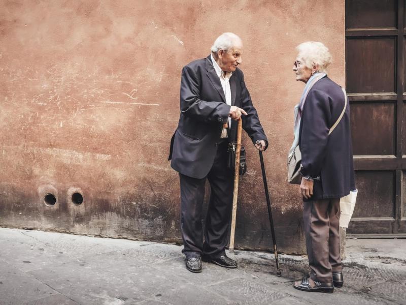 Oma und Opa