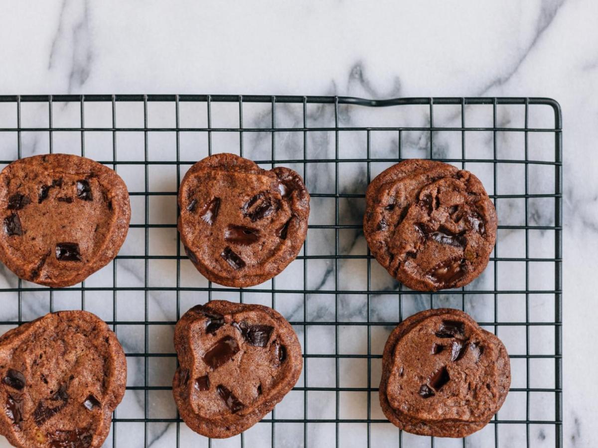 cookies kekse backen blech schoko