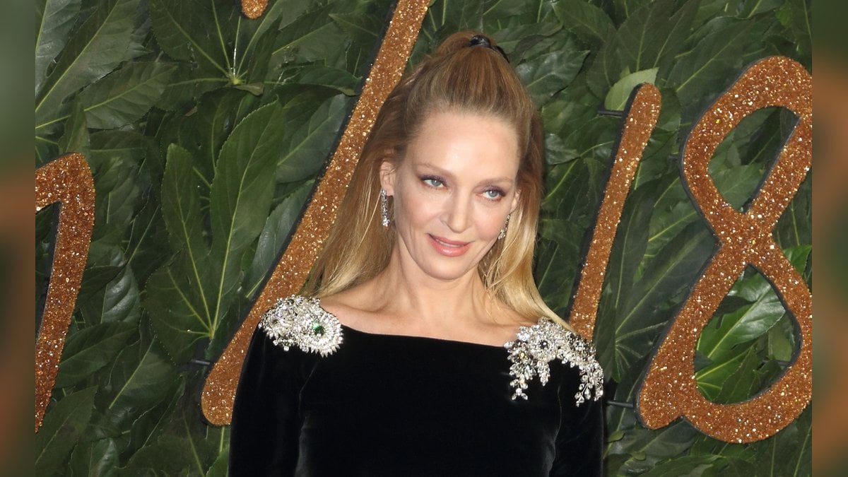 Uma Thurman ist wieder vergeben.. © Landmark Media/ImageCollect