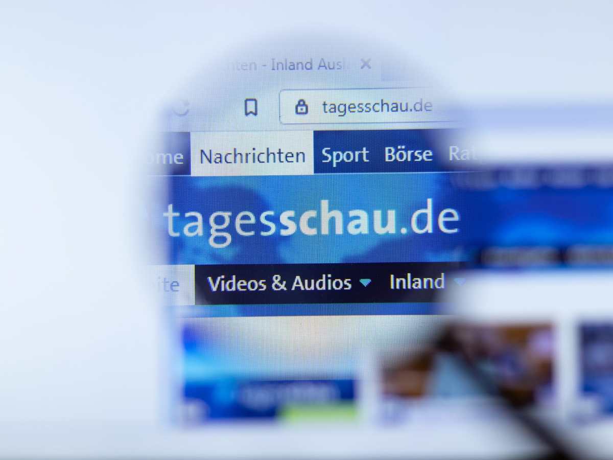 Tagesschau Bildschirm