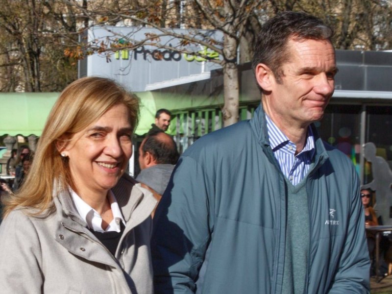 Cristina von Spanien und Iñaki Urdangarin in glücklicheren Tagen.. © imago images/Agencia EFE