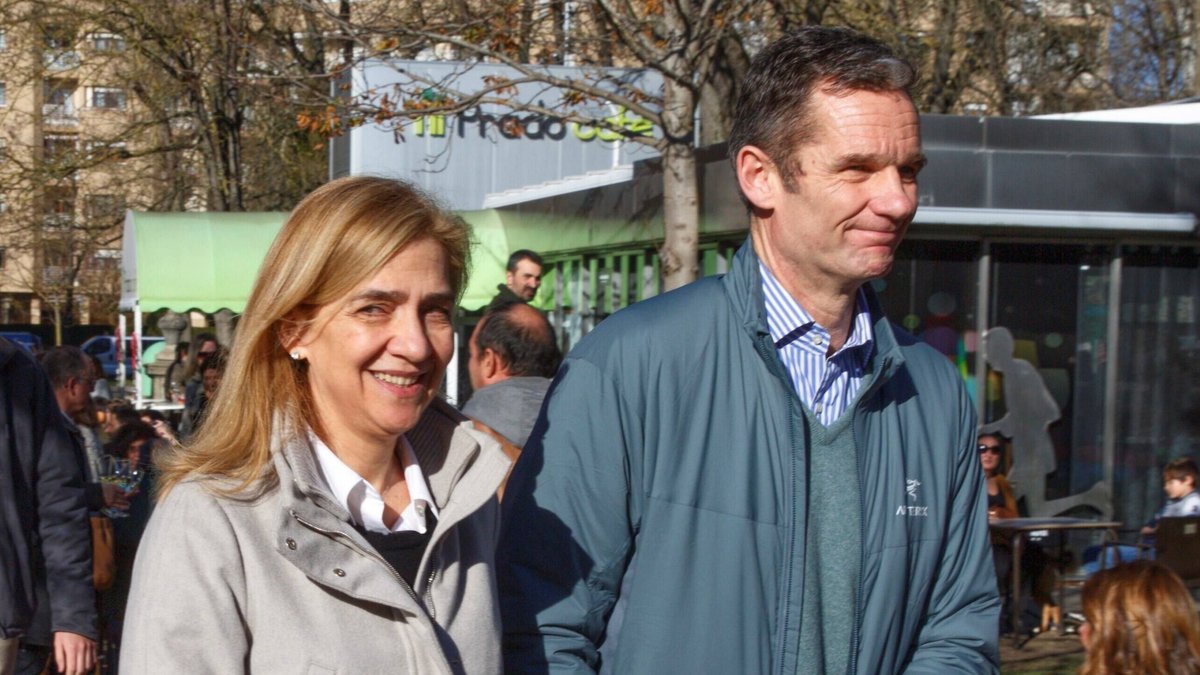 Cristina von Spanien und Iñaki Urdangarin in glücklicheren Tagen.. © imago images/Agencia EFE