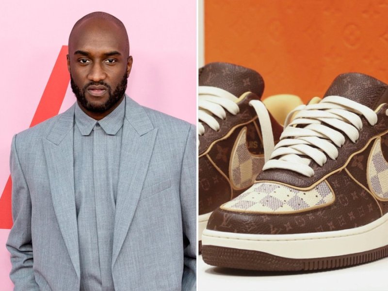 Von Virgil Abloh kreierte Schuhe wurden nun für einen Rekordpreis versteigert.. © Ovidiu Hrubaru/Shutterstock.com / imago/UPI Photo