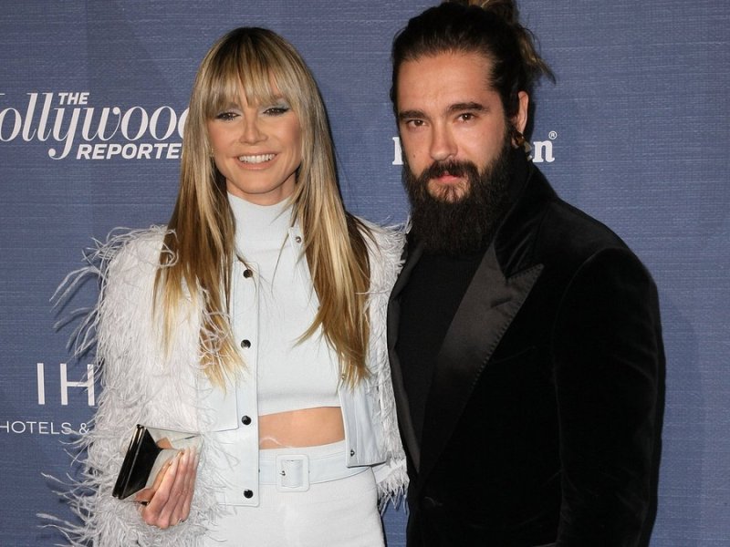 Heidi Klum und Tom Kaulitz beim Event "The Hollywood Reporter's Oscar Nominees Night" in Beverly Hills.. © imago/ZUMA Wire