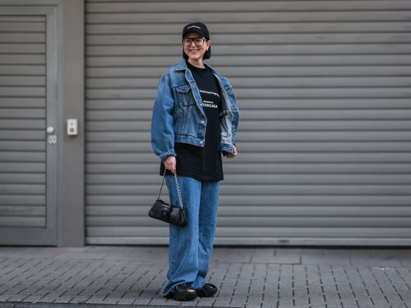 weite hose streetstyle foto