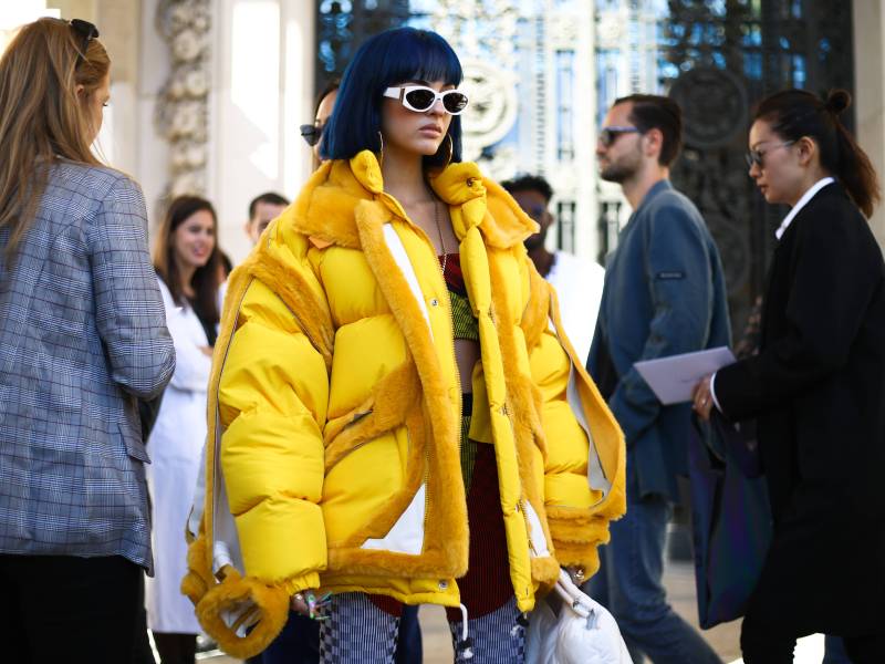 gelb Trendfarbe street style