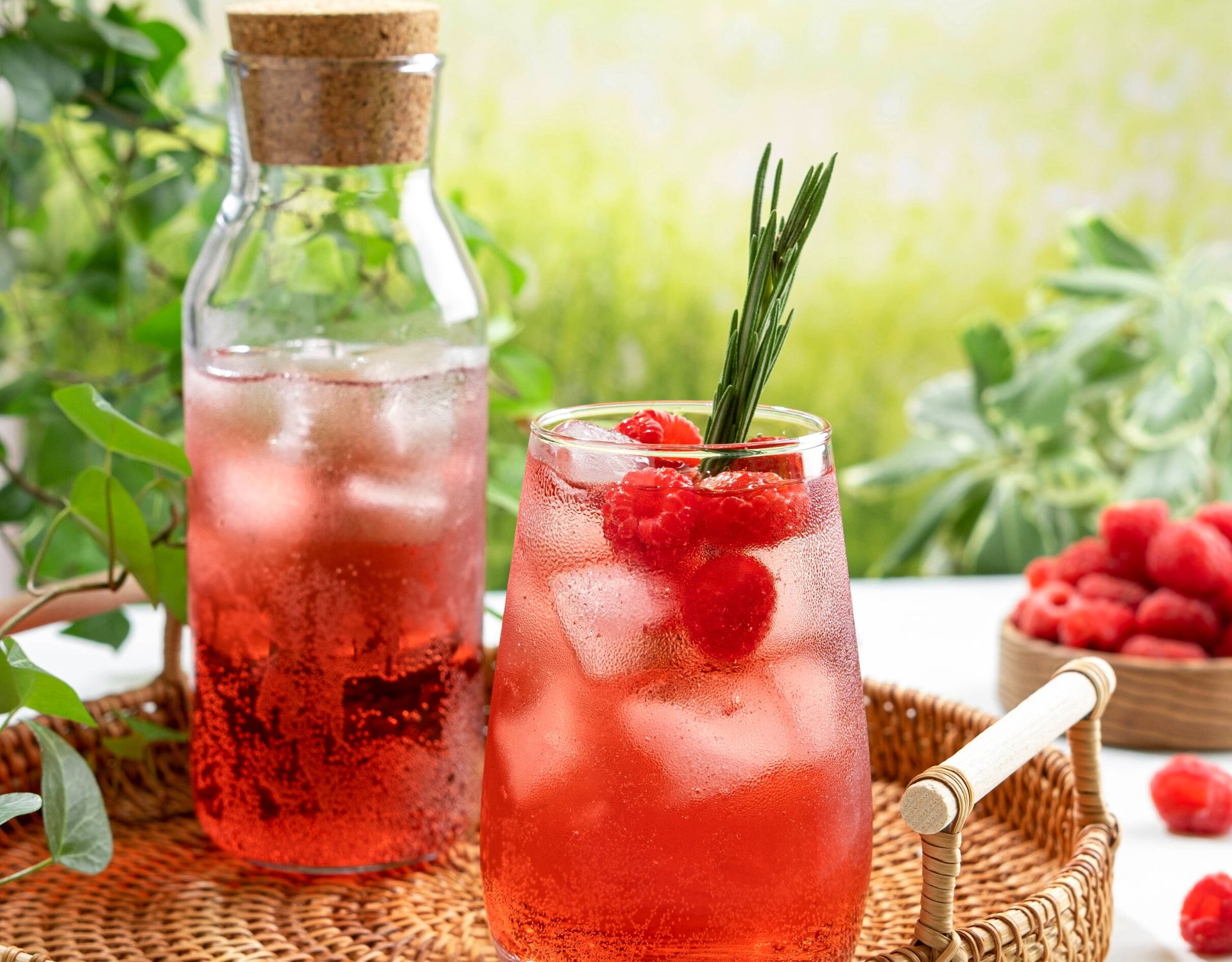 Himbeer Rosmarin Spritz: Fruchtig-herb den Sommer genießen - wmn