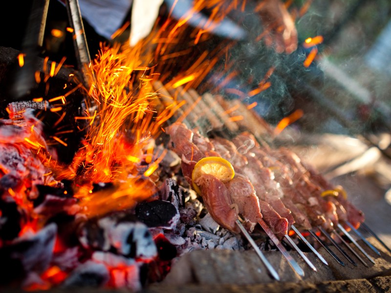 Fleisch grillen