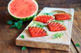 Gegrillte Wassermelone