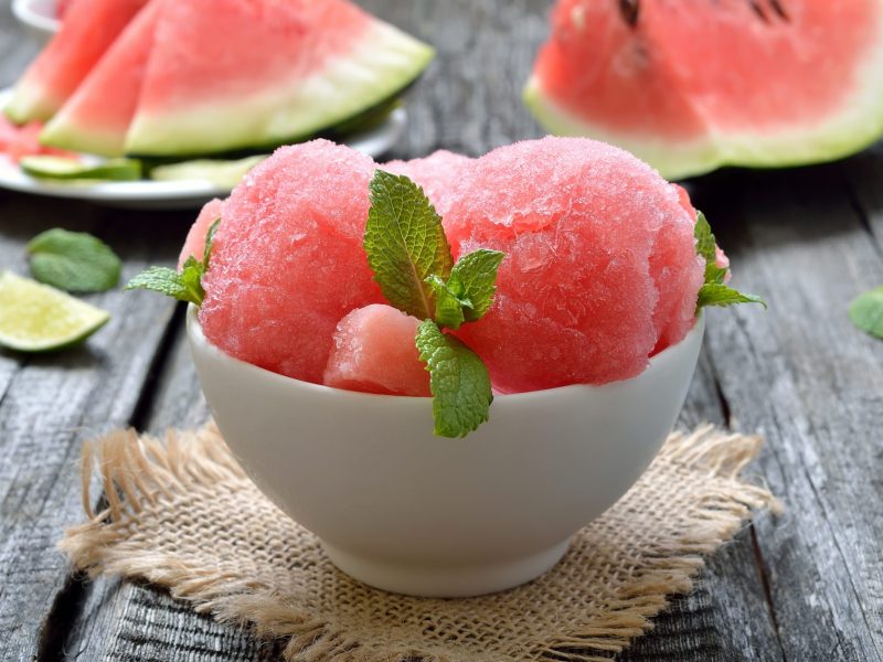 Wassermelonen-Sorbet