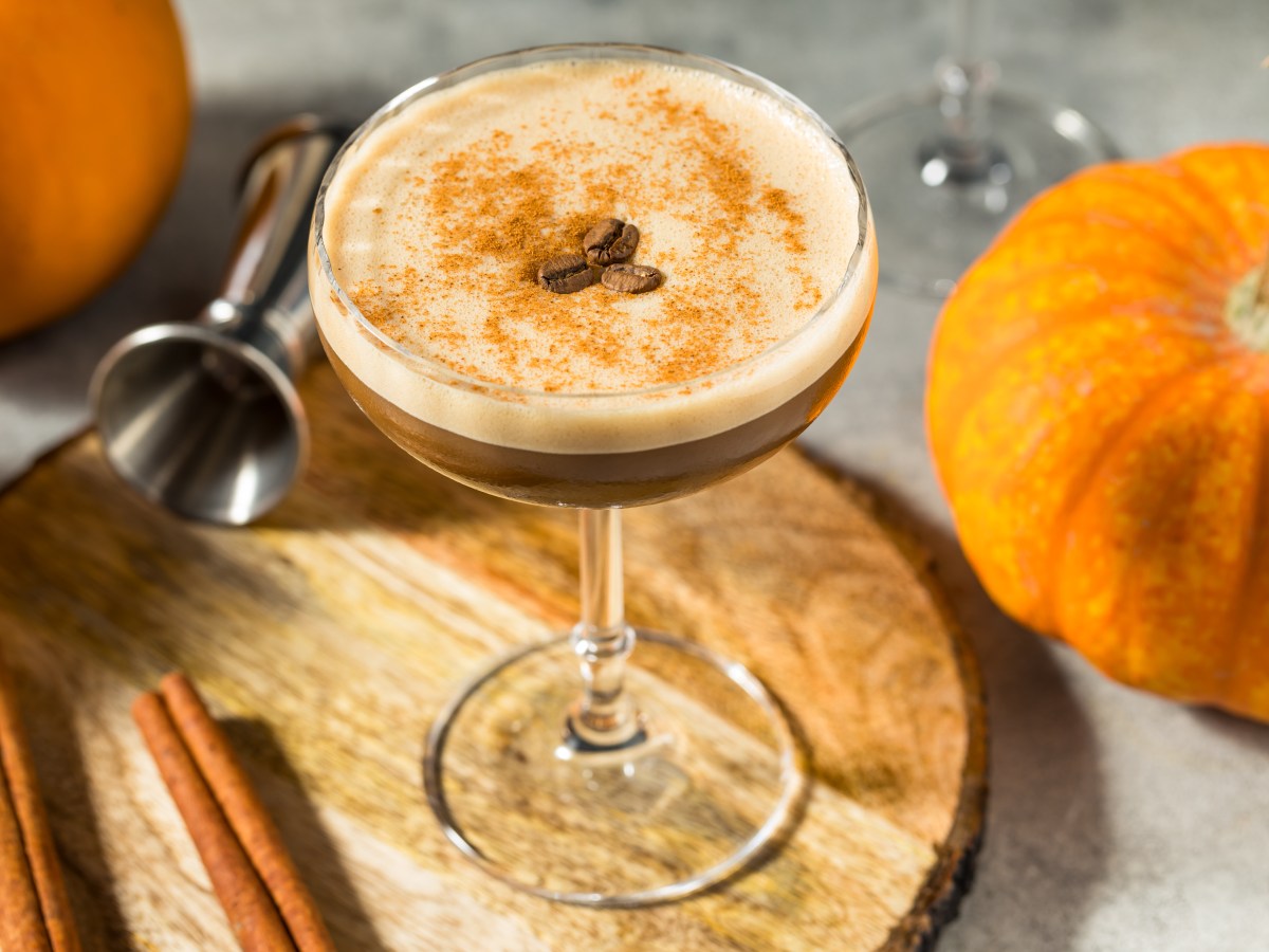 Pumpkin Spice Espresso Martini Rezept