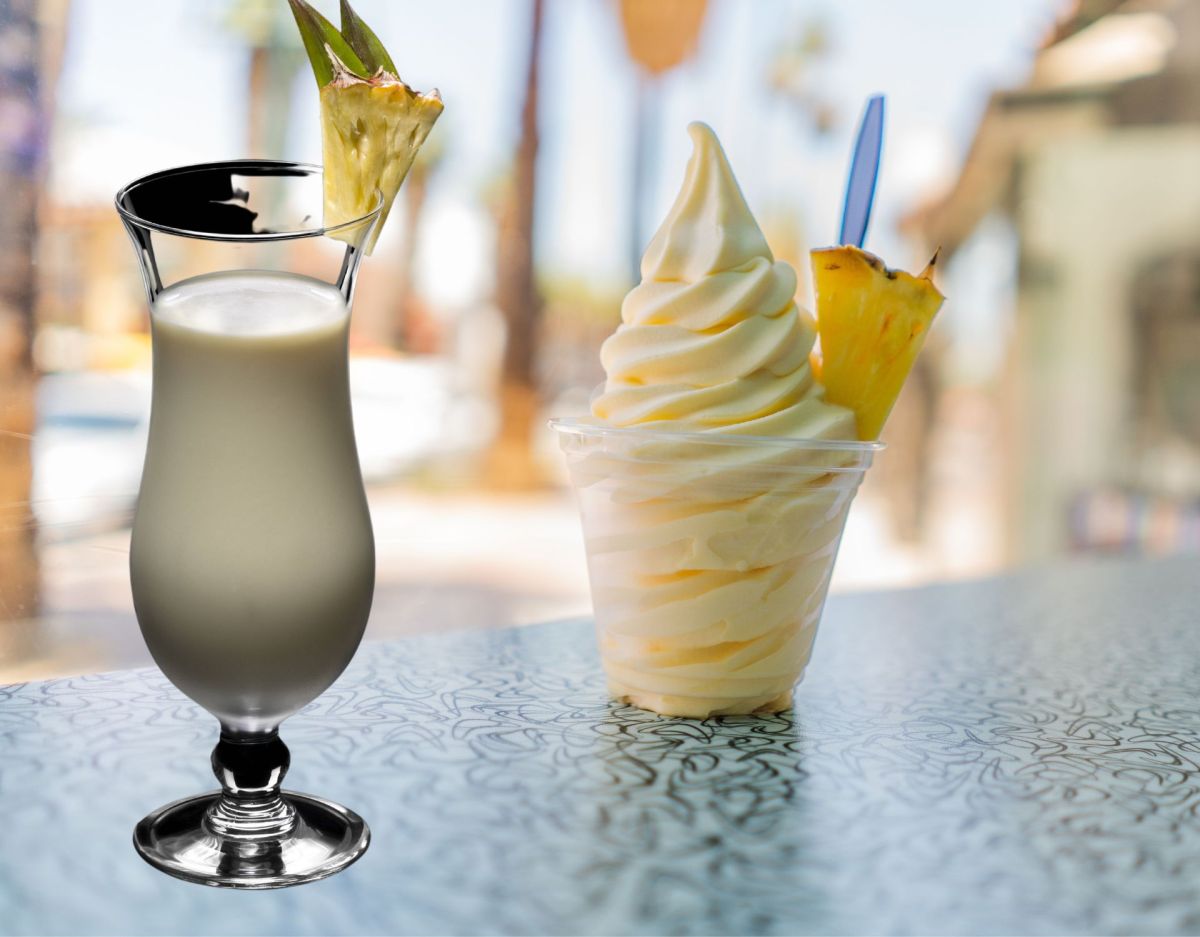 Dole Whip: Ein beliebtes Dessert im Disney Erlebnispark, als Cocktail