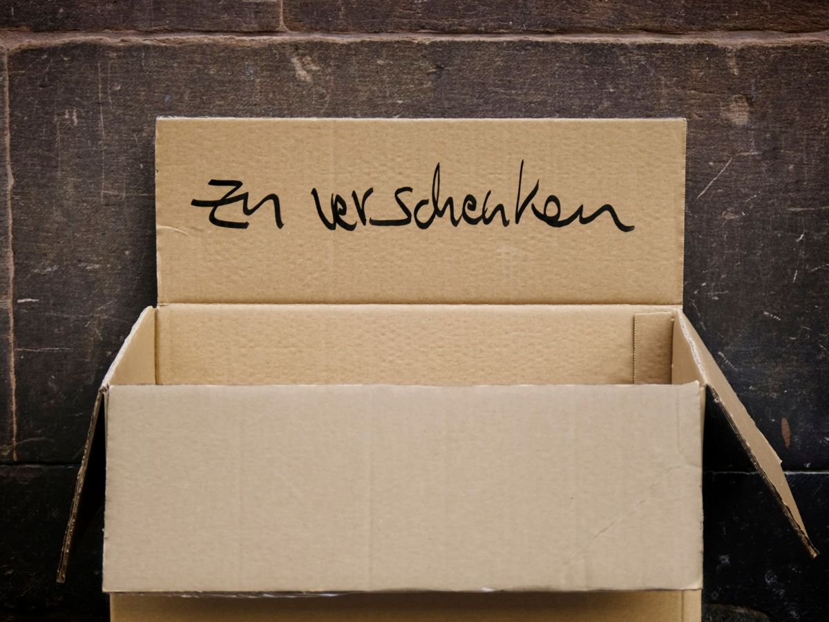 Zu verschenken-Kiste: Dieser Fehler kann bis zu 500 Euro Strafe kosten