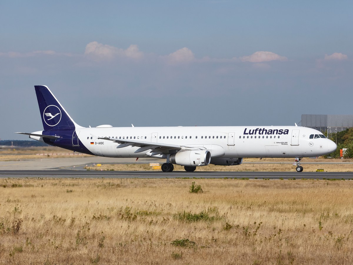 Die Lufthansa hat die meisten FlÃ¼ge gestrichen.