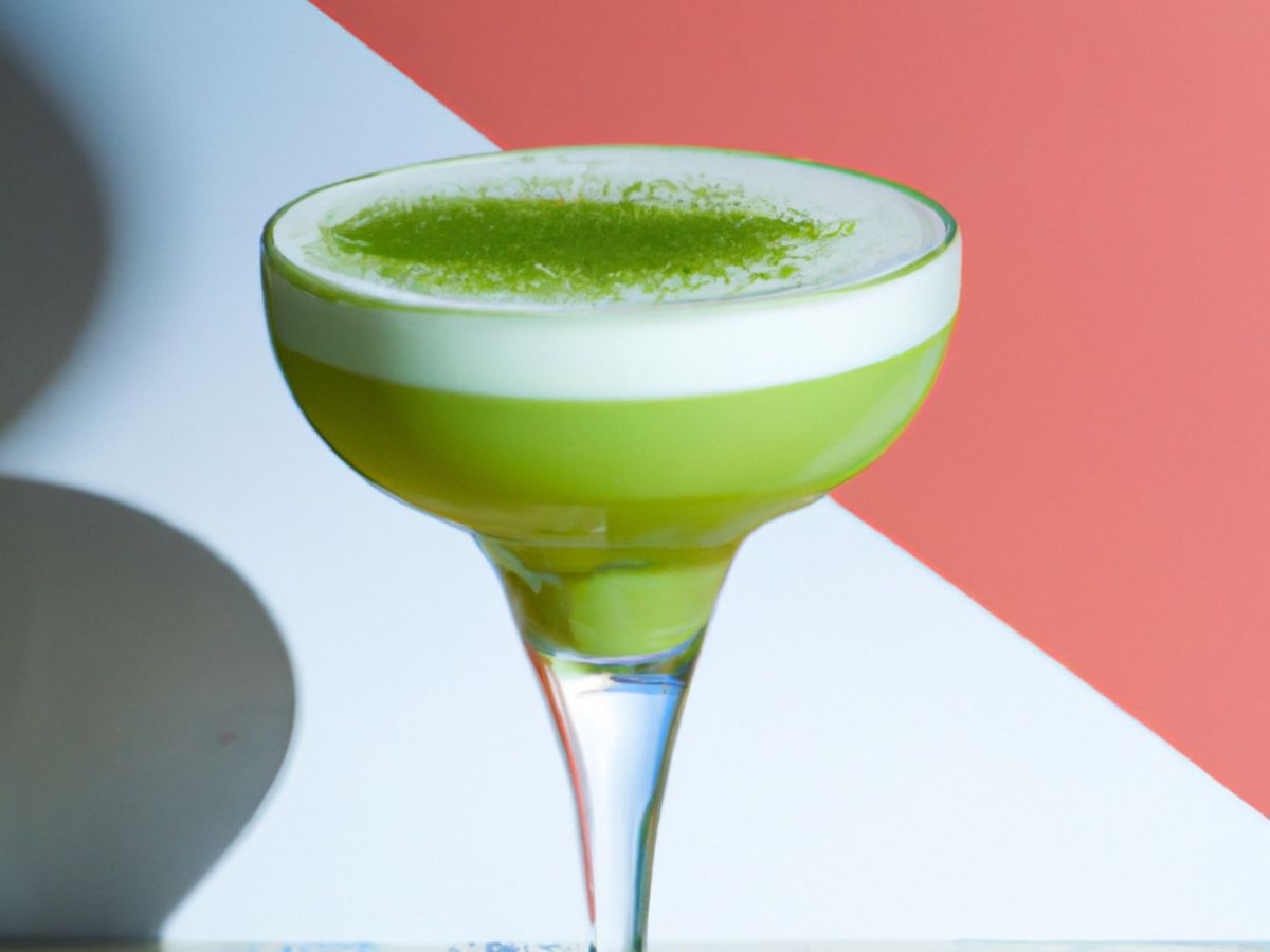 Matcha Latte Margarita: Cocktail Rezept