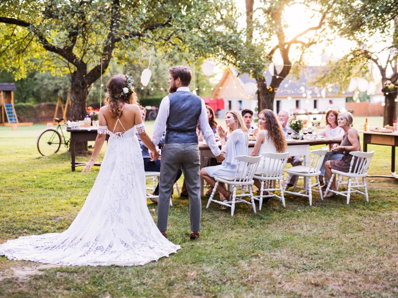 Gartenhochzeit Genehmigung