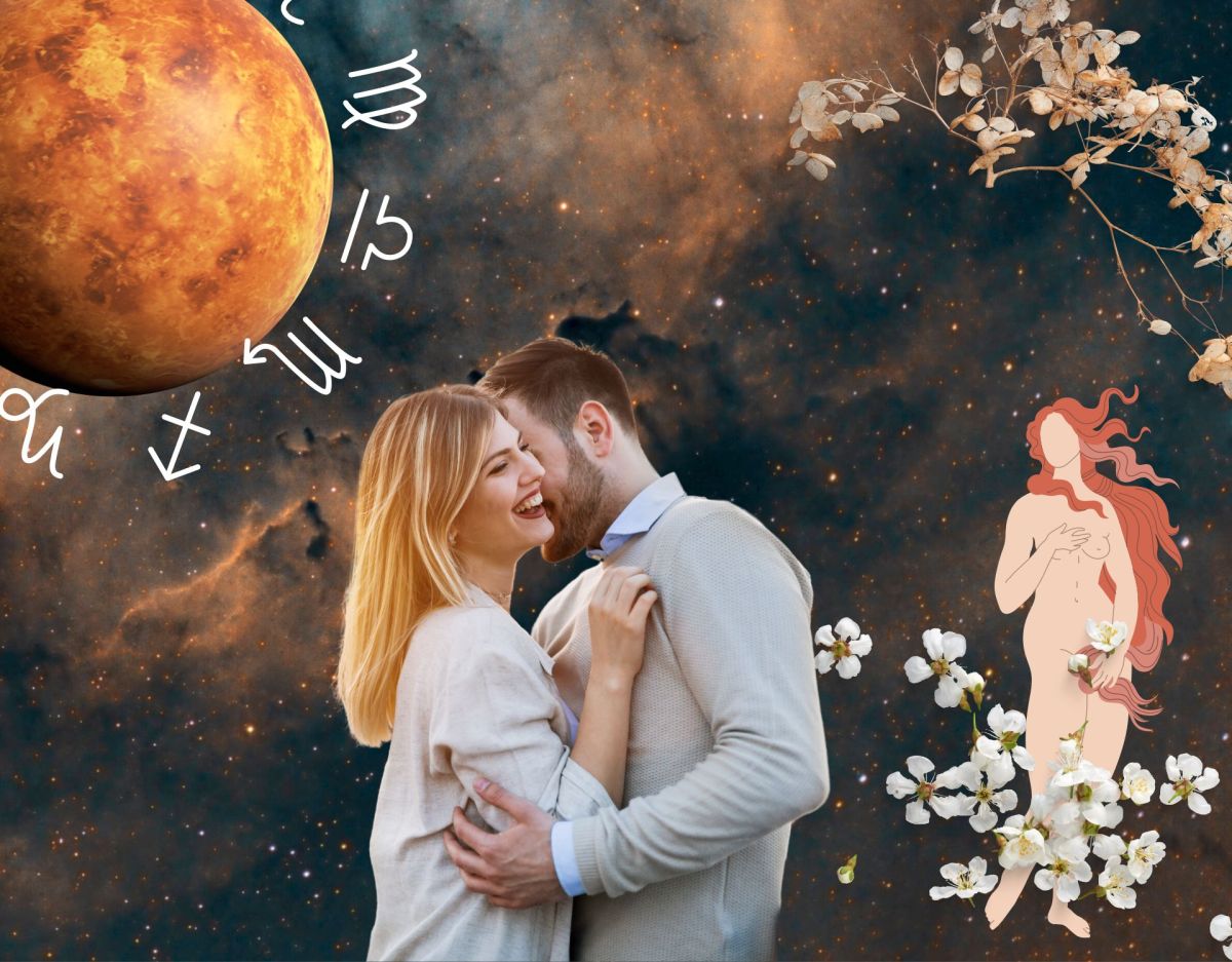 Paar und Planet Venus: Sternzeichen & Venus: So beeinflusst der Planet deine Beziehung