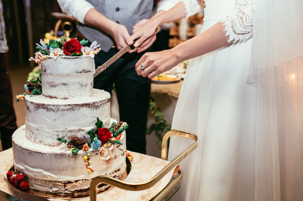 Naked Cake Hochzeitstorte