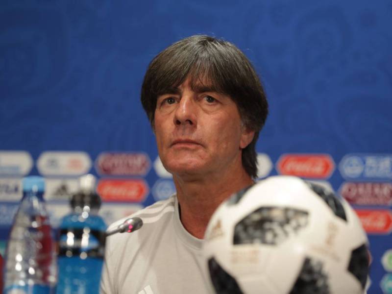 Ex-Bundestrainer Joachim Löw bei einer Pressekonferenz.