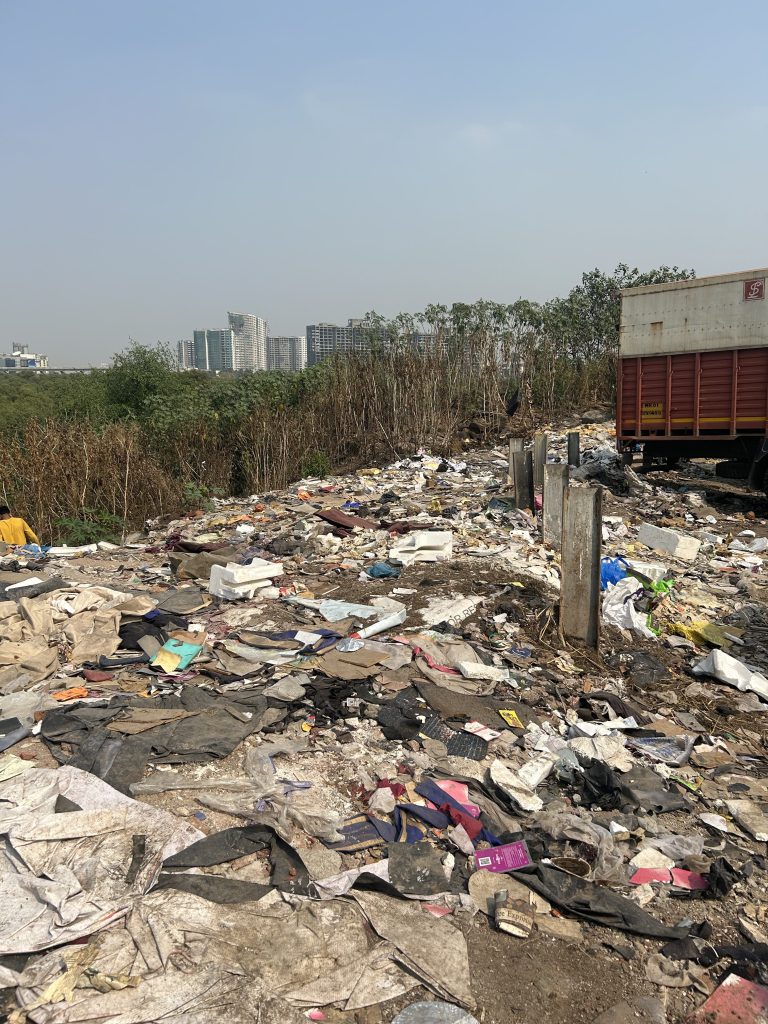 Mumbai, Indien, Müll