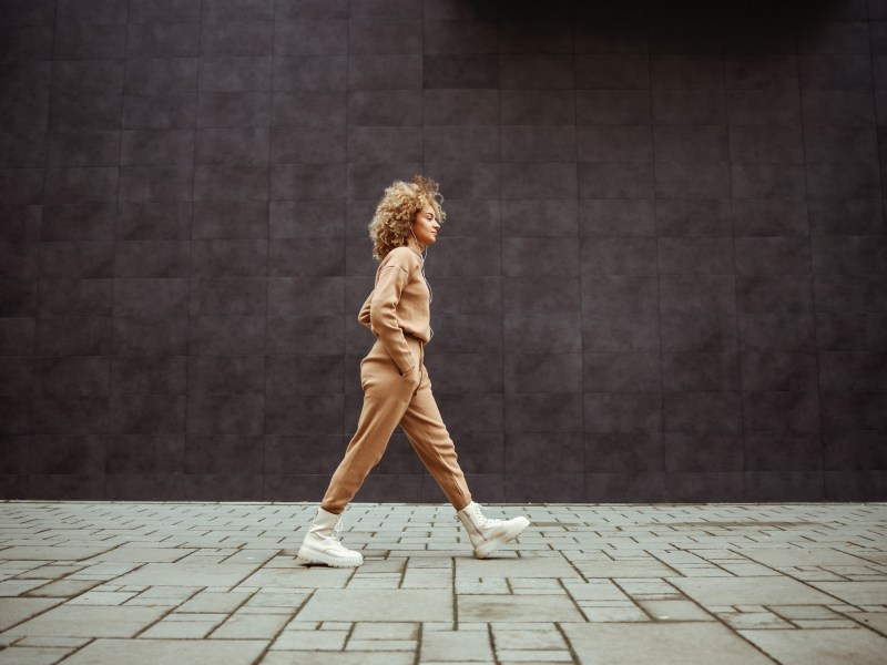 Frau beim Laufen