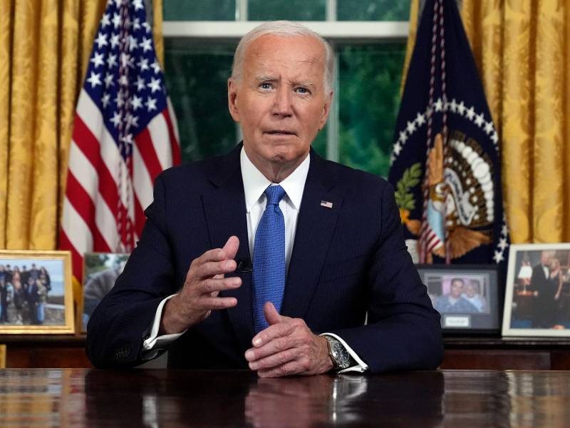 Joe Biden Präsident der Vereinigten Staaten von Amerika.