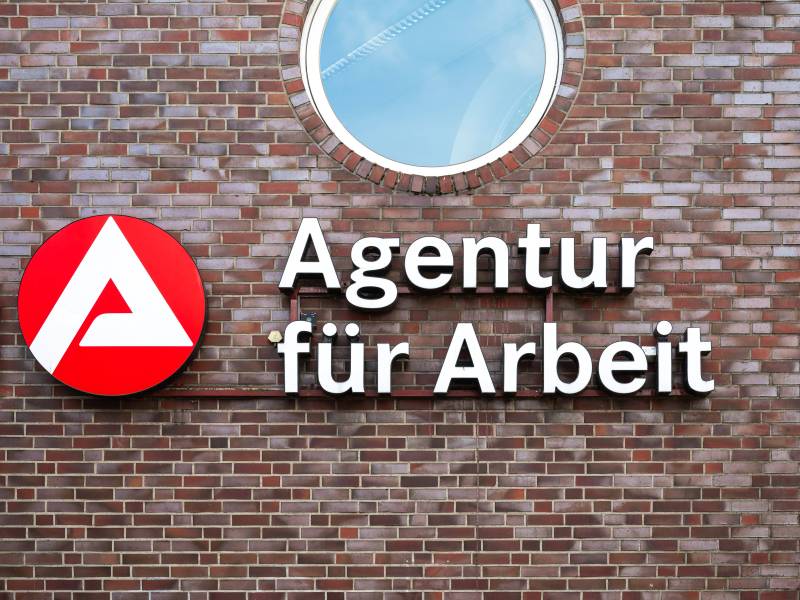 Logo der Bundesagentur für Arbeit.