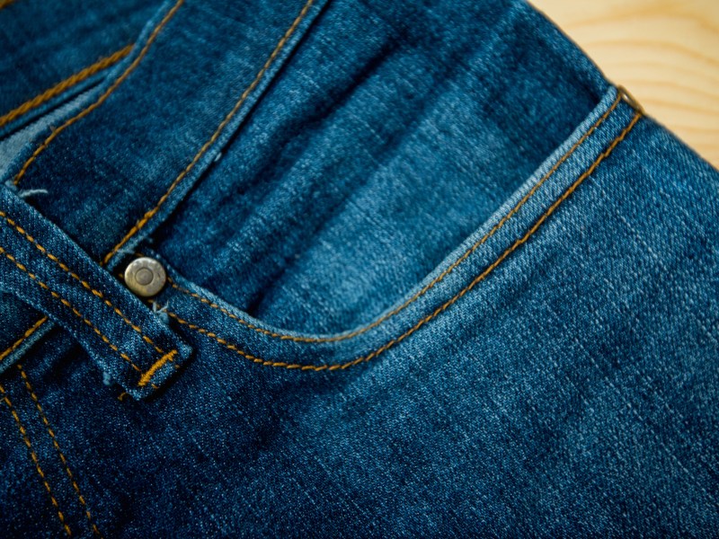 Jeans in Nahaufnahme