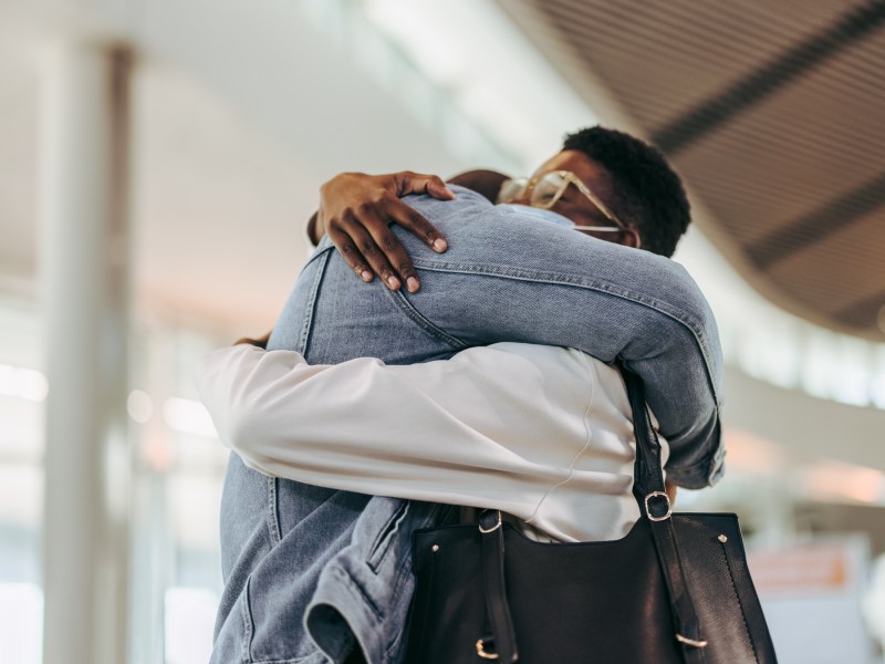 Am Flughafen Dunedin dÃ¼rfen sich Reisende nur 3 Minuten verabschieden.