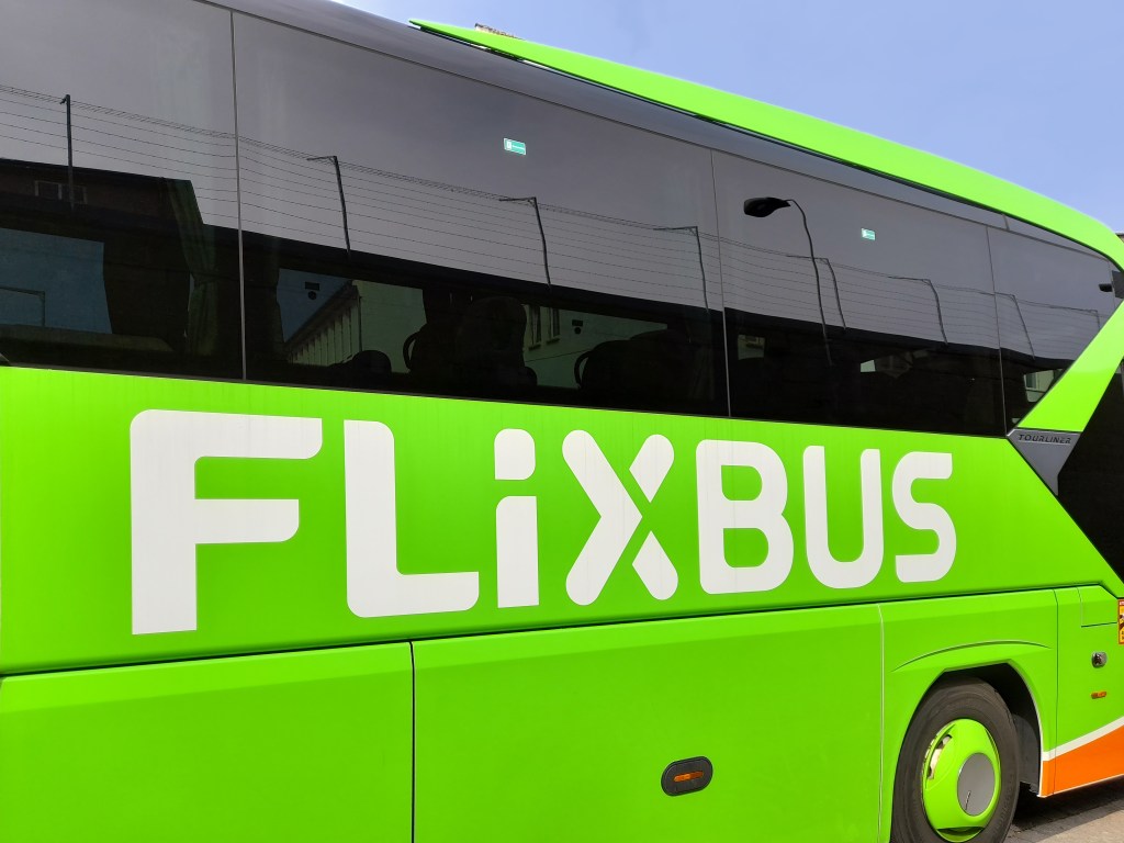 Gepäckmaße beim Flixbus.