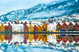 Bergen in Norwegen landete auf Platz vier des Rankings.