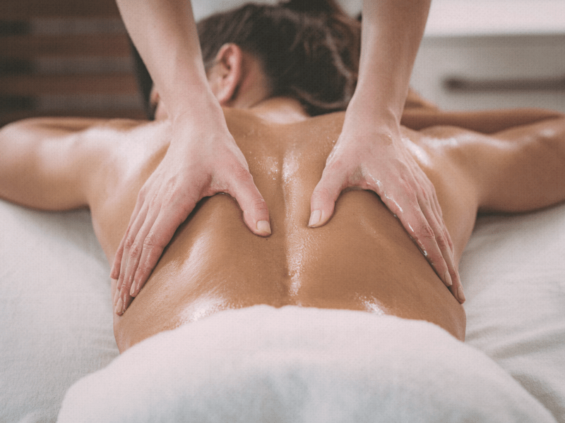 Massage Berührung