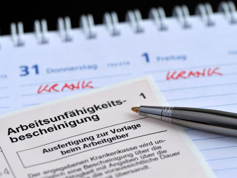 ArbeitsunfÃ¤higkeitsbescheinigung