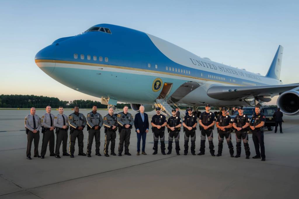 Air Force One von Joe Biden