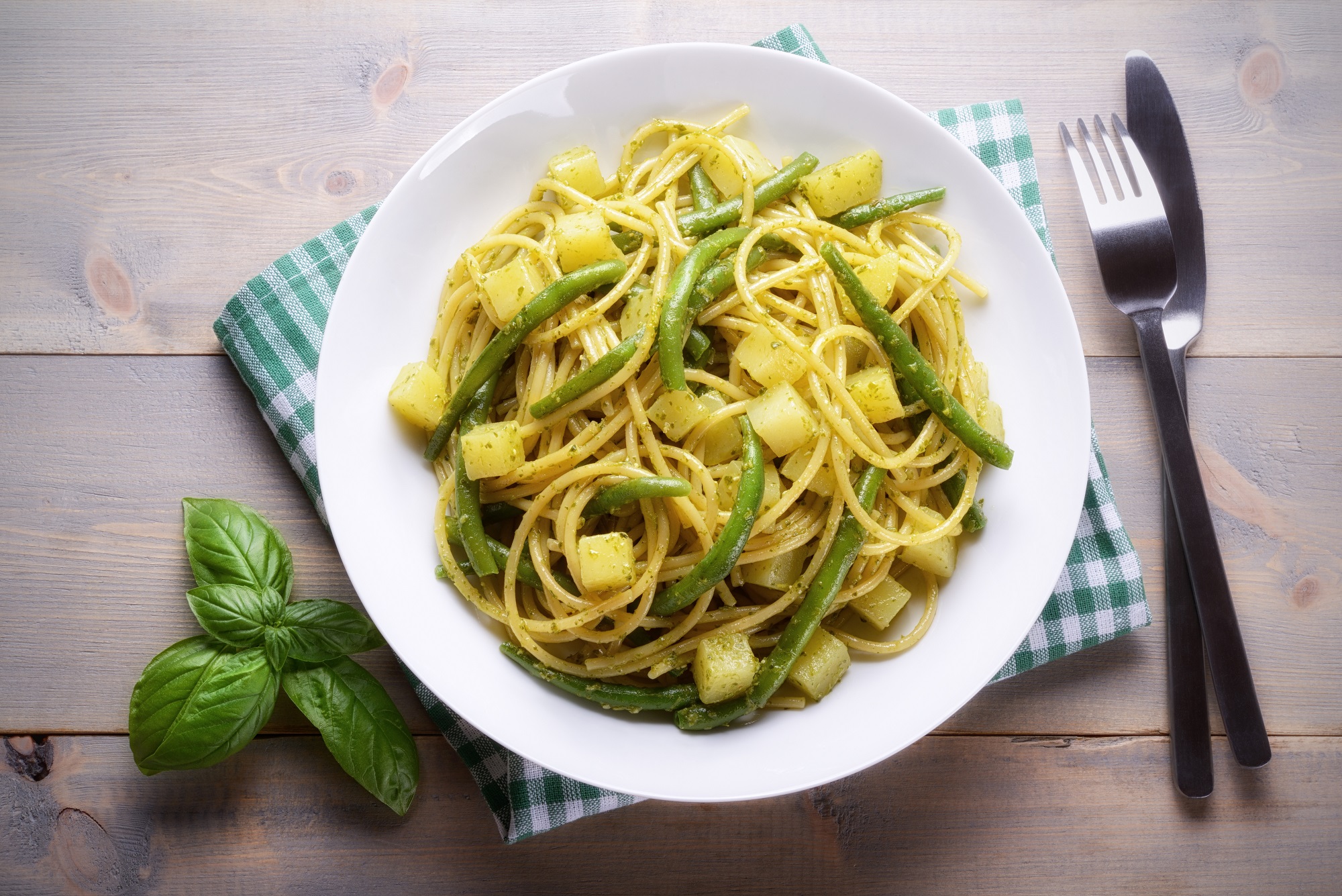 Ligurische Pasta mit Bohnen und Kartoffeln zum Feierabend - wmn