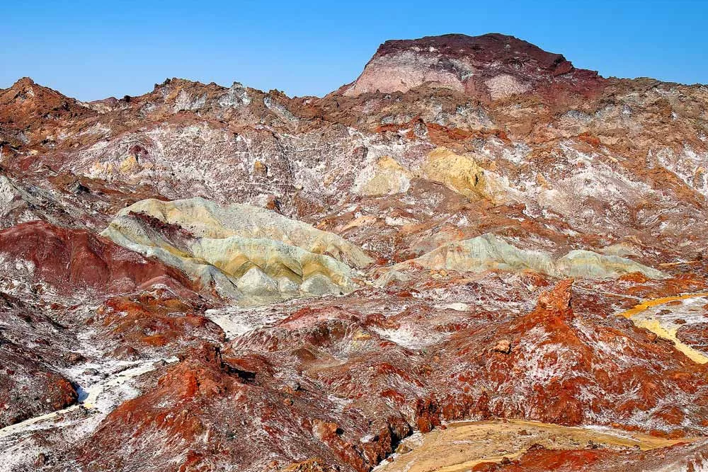 Rainbow Valley, Hormuz im Iran.