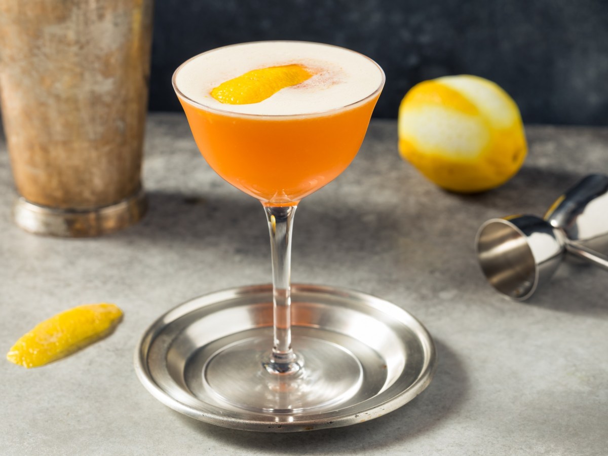 Earl Grey Sour: spritziger Trend-Cocktail mit Tee-Geschmack