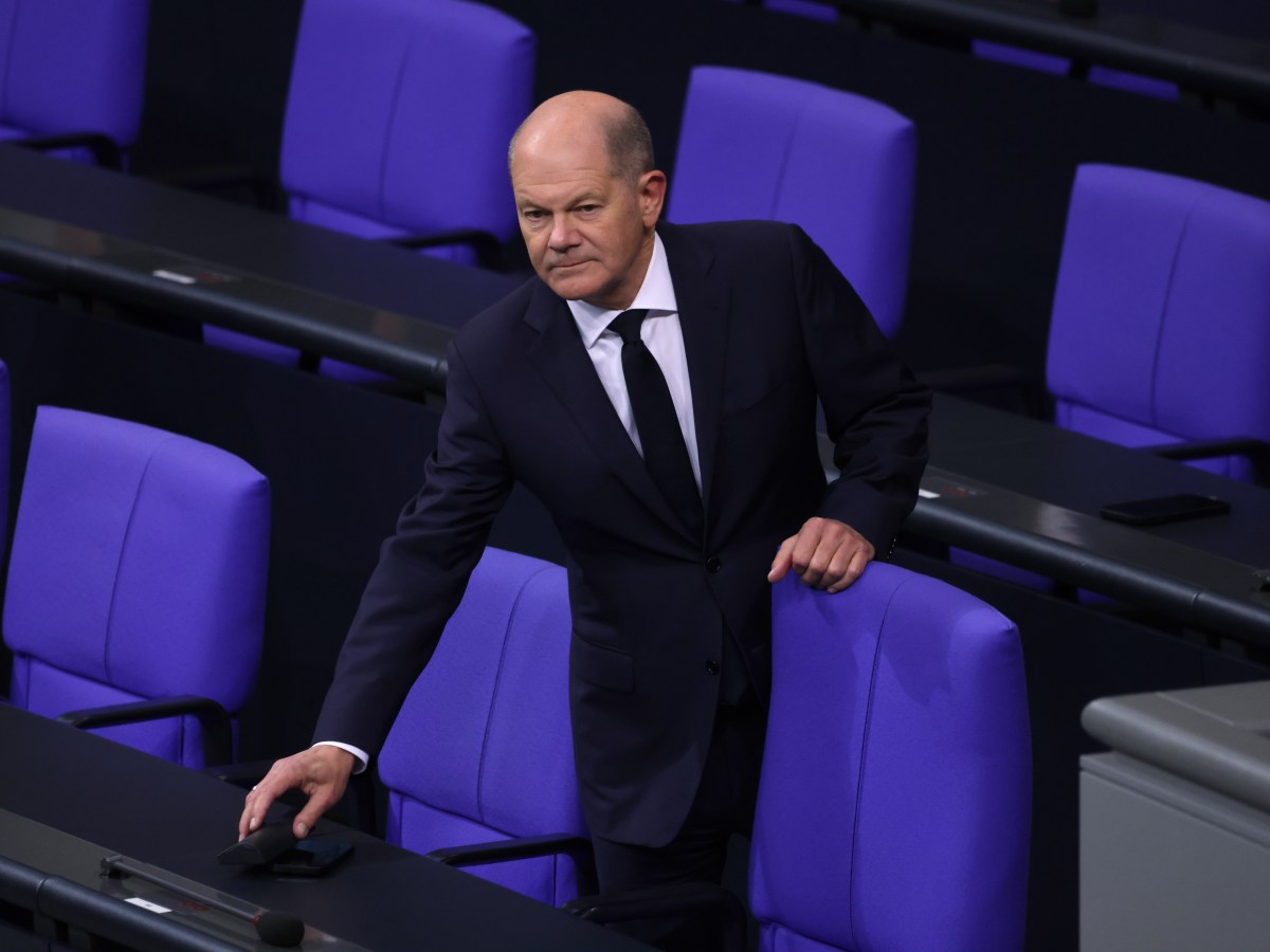 Bundeskanzler Olaf Scholz.