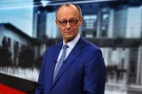 Friedrich Merz bei einer TV-Sendung.