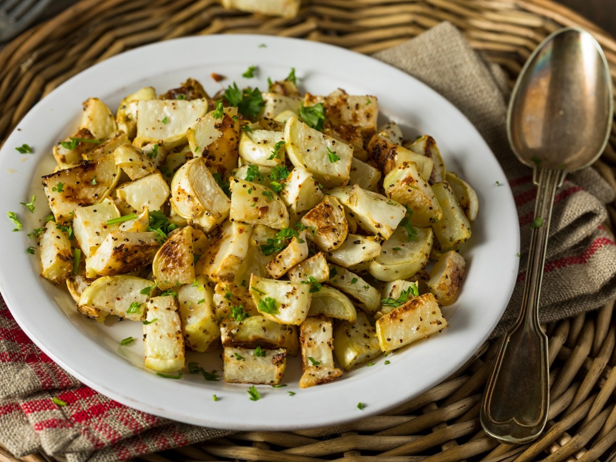 Ab sofort essen wir Kohlrabi nur noch so