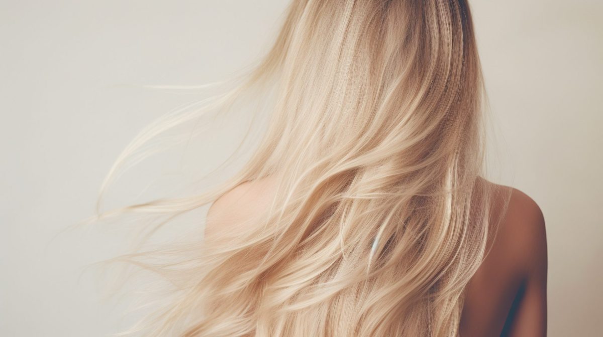 Blonde Haare