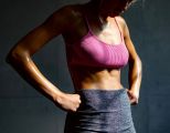 Frau Muskeln Fitness Workout Cardio